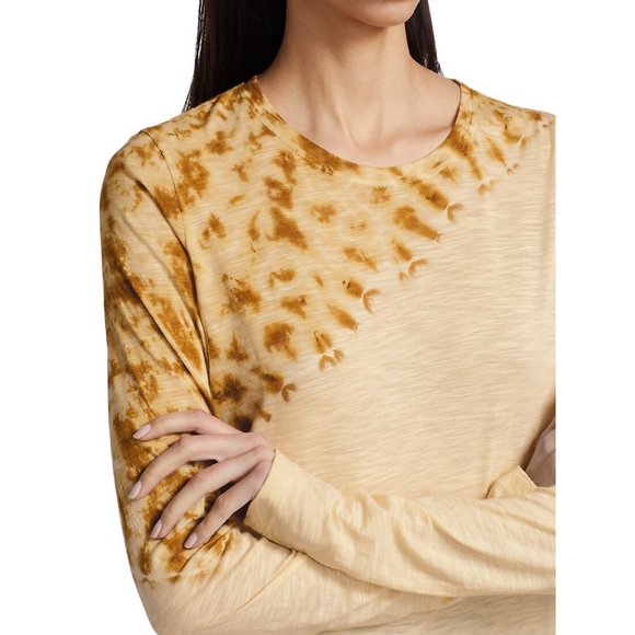 BNWT Proenza Schouler Long Sleeve Tie Dye T-Shirt, size XS (fits true to size). - Picture 9 of 11